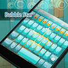 Bubble Star Eva Keyboard -Gif icono