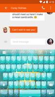 Bubble Star Eva Keyboard -Gif ภาพหน้าจอ 2