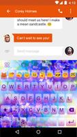 Gorgeous Kitty -Emoji Keyboard Affiche