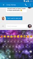 Galaxy Emoji Keyboard capture d'écran 1