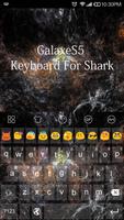 Galaxy Cold Emoji Keyboard capture d'écran 1