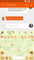 Green Gif Keyboard -800 Emojis 截图 2