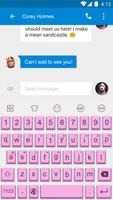 2016 Year Pink Emoticons Gifs capture d'écran 3