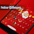 Father Christmas Eva Keyboard أيقونة