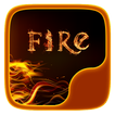 Fire Theme-Love Emoji Keyboard
