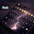 Flash Light Eva Keyboard -Gif icon