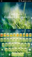 Fresh Green -Emoji Keyboard 海报
