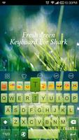 برنامه‌نما Fresh Green -Emoji Keyboard عکس از صفحه