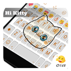 Funny Kitty Eva Emoji Keyboard ikona