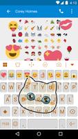 Funny Kitty Eva Emoji Keyboard স্ক্রিনশট 2