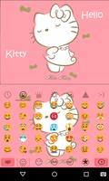 Sweet Kitty Emoji Keyboard Ekran Görüntüsü 2