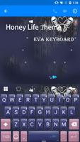 Honey Life Eva Keyboard -Gif پوسٹر