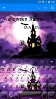 Halloween Eva Keyboard -Emoji Poster