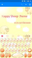 Sheep Eva Keyboard -Diy Gif penulis hantaran