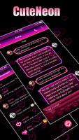 Neon Keyboard Theme -Emoji Gif स्क्रीनशॉट 2
