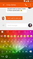 Rainbow Keyboard Theme In 2016 تصوير الشاشة 3