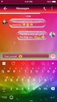 Rainbow Keyboard Theme In 2016 syot layar 1