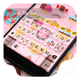 Ice Candy -Gif Emoji Keyboard icône