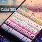 Heart Rain Eva Keyboard -Gif icon