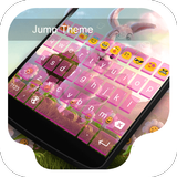 Jump Rabbit -Emoji Keyboard icône