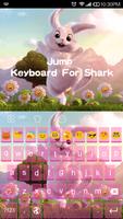 Jump Rabbit -Emoji Keyboard-poster