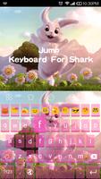 برنامه‌نما Jump Rabbit -Emoji Keyboard عکس از صفحه