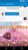 برنامه‌نما Jump Rabbit -Emoji Keyboard عکس از صفحه