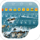 Ocean -Kitty Emoji Keyboard biểu tượng