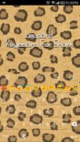 Leopard Pattern-Emoji Keyboard imagem de tela 2