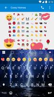 Lighting Storm Emoji Keyboard اسکرین شاٹ 1