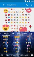 Lighting Storm Emoji Keyboard 스크린샷 2