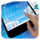 Snow In Winter Night Keyboard APK