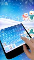 Snow In Winter Night Keyboard 截图 1