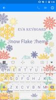 2017 Snow Flake Gif Keyboard পোস্টার