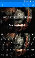 Soldier Eva Emoji Keyboard Plakat