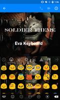 Soldier Eva Emoji Keyboard Screenshot 1