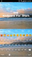 Calm Sea Kitty Emoji Keyboard screenshot 1