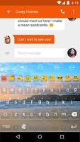 Calm Sea Kitty Emoji Keyboard Ekran Görüntüsü 2