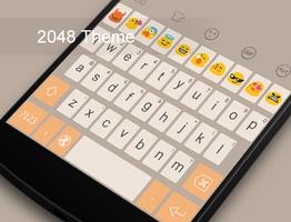 2048 Shark Emoji Keyboard Affiche