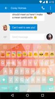 Simple Color Emoji Keyboard captura de pantalla 3