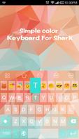 Simple Color Emoji Keyboard Poster