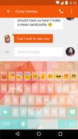 1 Schermata Simple Color Emoji Keyboard