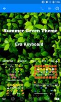 Summer Green Emoji Keyboard screenshot 3