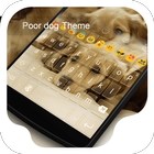 Poor Dog -Emoji Gif Keyboard icône