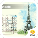 Paris Spring Blue Sky Keyboard-APK