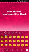 Pink Hearts -Kitty Keyboard स्क्रीनशॉट 1
