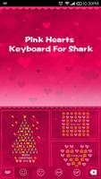 Pink Hearts -Kitty Keyboard स्क्रीनशॉट 3