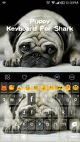 Pug Dog Emoji Keyboard captura de pantalla 1