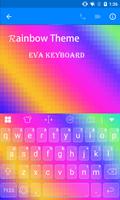 Rainbow Eva Keyboard -Diy Gifs imagem de tela 1