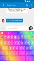 Rainbow Eva Keyboard -Diy Gifs imagem de tela 2